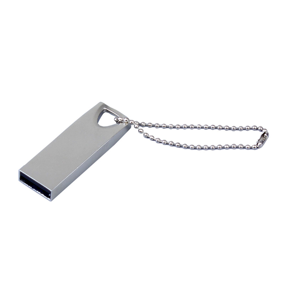 [USB 2.0-флешка на 64 Гб с мини чипом и отверстием для цепочки]