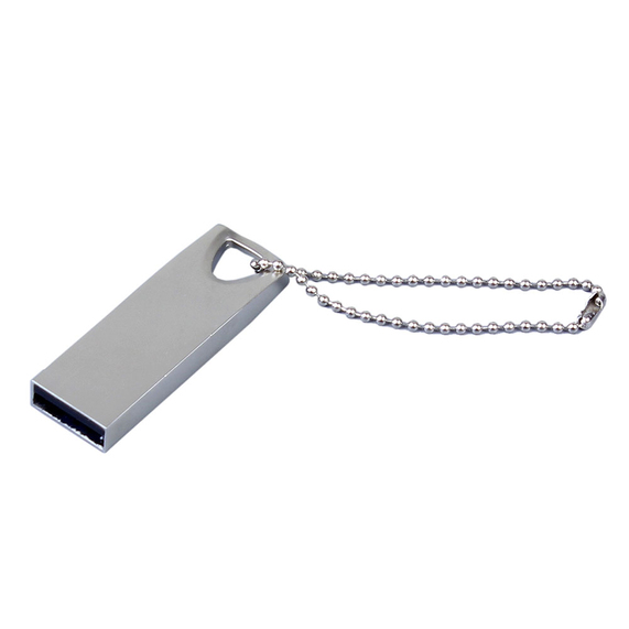 [USB 2.0-флешка на 8 Гб с мини чипом и отверстием для цепочки]