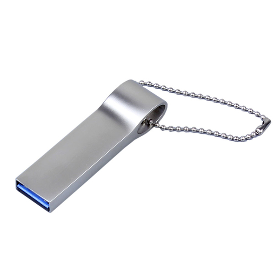 [USB 2.0-флешка на 128 Гб с мини чипом и боковым отверстием для цепочки]