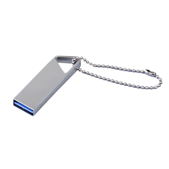 [USB 2.0-флешка на 128 Гб с мини чипом и отверстием для цепочки]