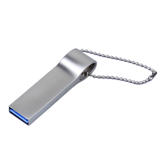 [USB 3.0-флешка на 32 Гб с мини чипом и боковым отверстием для цепочки]