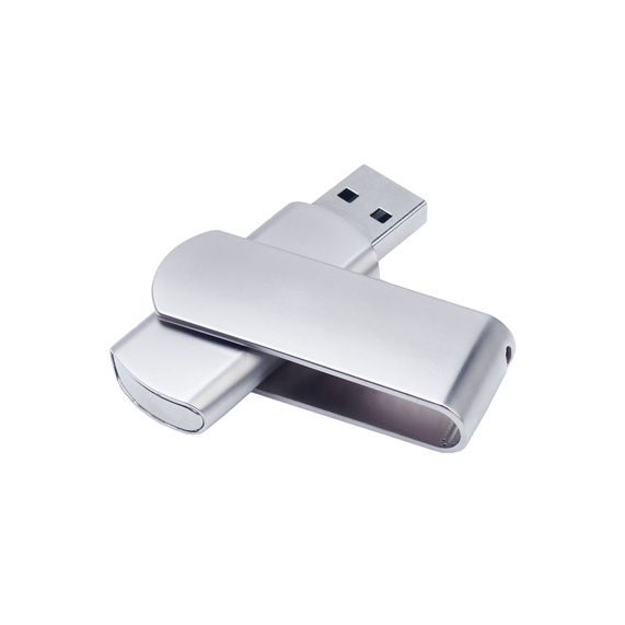[USB 2.0- флешка на 8 Гб матовая поворотная]