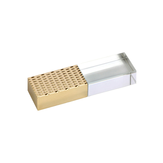 [USB 2.0- флешка на 16 Гб кристалл в металле]