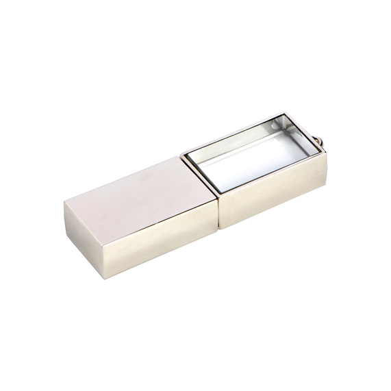 [USB 2.0- флешка на 4 Гб кристалл в металле]