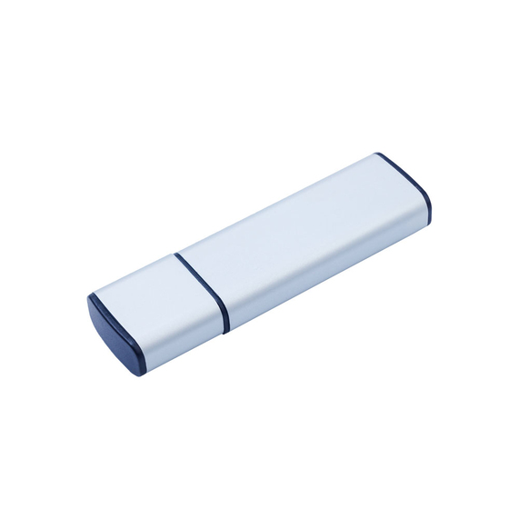 [USB 2.0- флешка на 2 Гб «Snow» с колпачком]