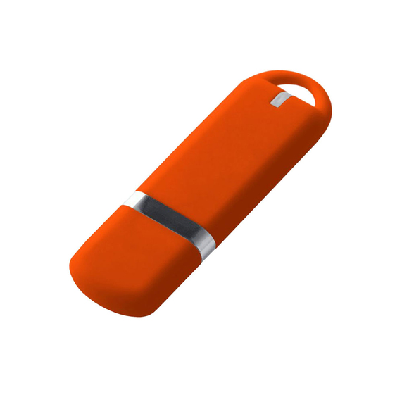 [USB 2.0- флешка на 2 Гб, soft-touch]