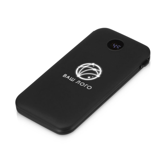 [Внешний аккумулятор с подсветкой лого «Astro», soft-touch, 10000 mAh]