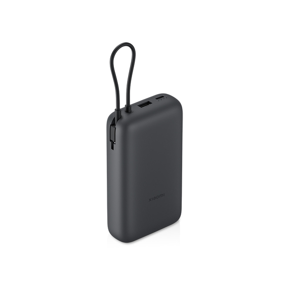 [Внешний аккумулятор с встроенным кабелем Xiaomi Power Bank (Integrated Cable), 20000 мАч]