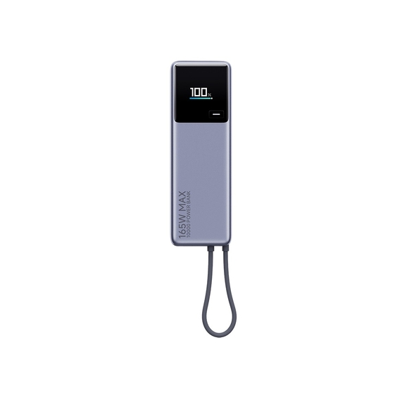 [Внешний аккумулятор со встроенным кабелем Xiaomi 165W Power Bank, 10000 мАч]