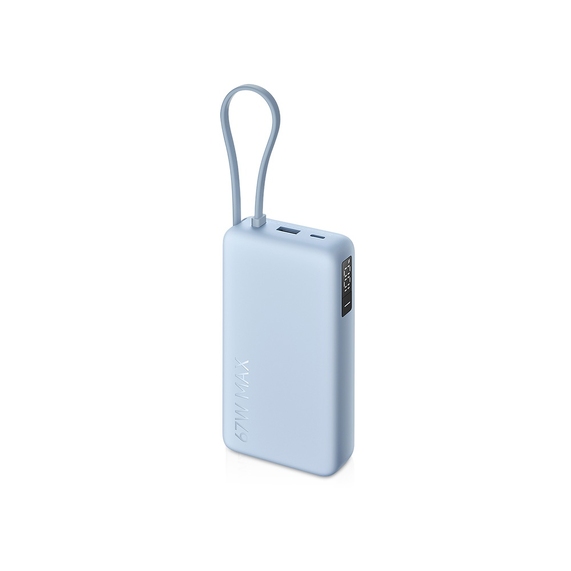 [Внешний аккумулятор со встроенным кабелем Xiaomi 67W Power Bank (Integrated Cable), 20000 мАч]
