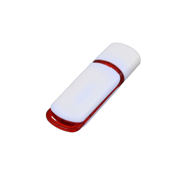 [USB 2.0- флешка на 4 Гб с цветными вставками]