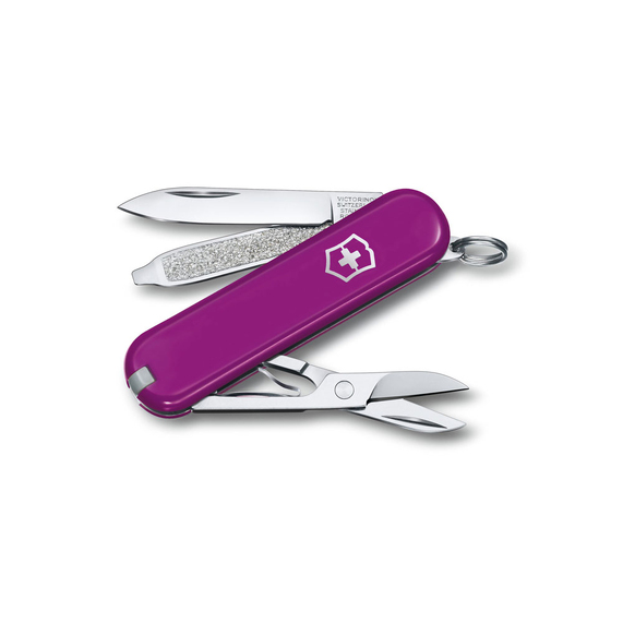 [Нож-брелок Classic SD Colors «Tasty Grape», 58 мм, 7 функций]