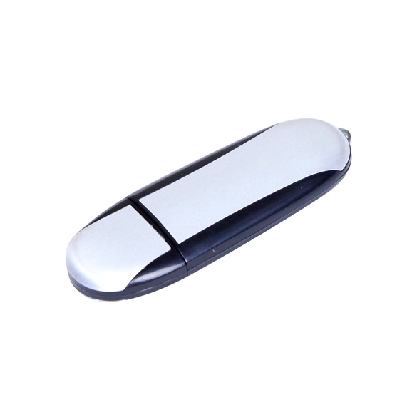 [USB 2.0- флешка промо на 64 Гб овальной формы]
