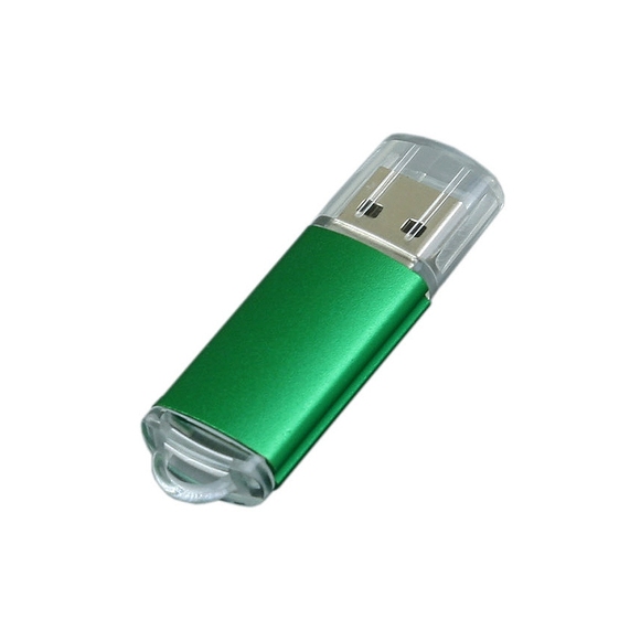 [USB 2.0- флешка на 16 Гб с прозрачным колпачком]