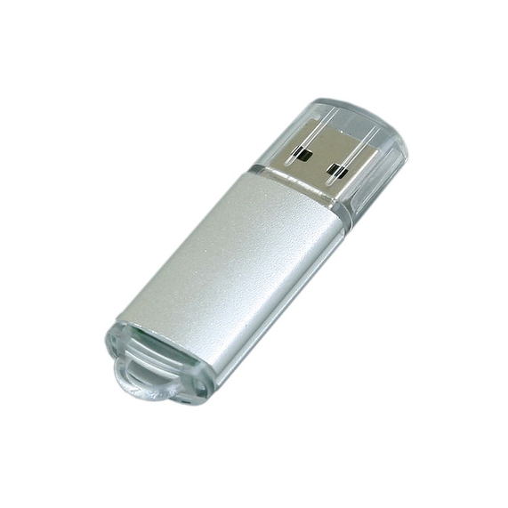 [USB 2.0- флешка на 32 Гб с прозрачным колпачком]