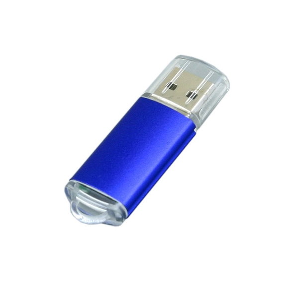 [USB 2.0- флешка на 64 Гб с прозрачным колпачком]