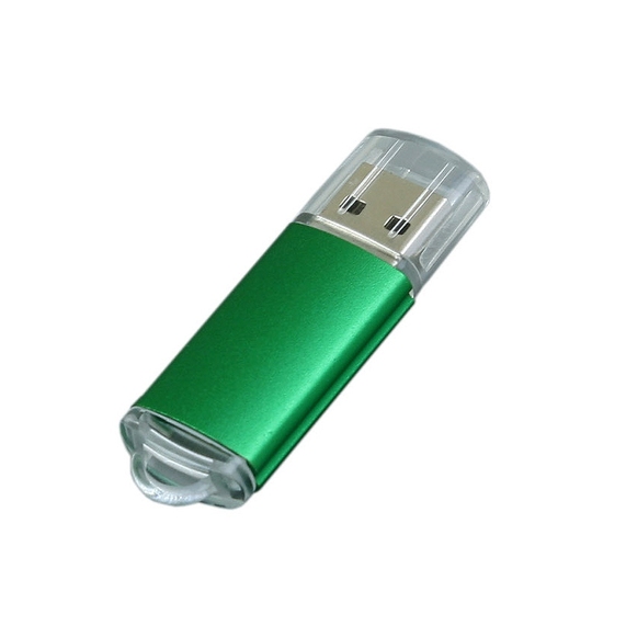 [USB 2.0- флешка на 64 Гб с прозрачным колпачком]