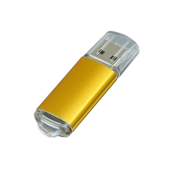 [USB 2.0- флешка на 64 Гб с прозрачным колпачком]