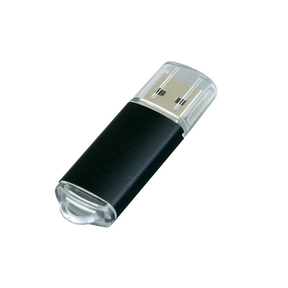 [USB 2.0- флешка на 64 Гб с прозрачным колпачком]