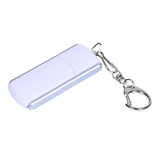 [USB 2.0- флешка промо на 64 Гб с прямоугольной формы с выдвижным механизмом]