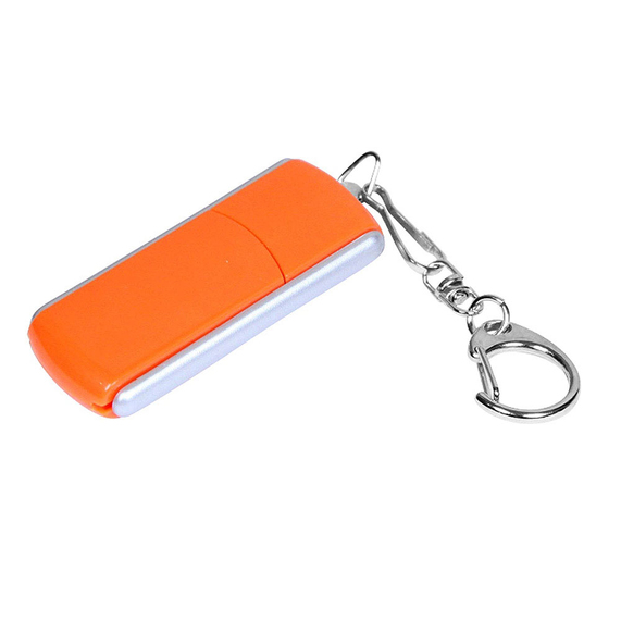 [USB 2.0- флешка промо на 8 Гб с прямоугольной формы с выдвижным механизмом]