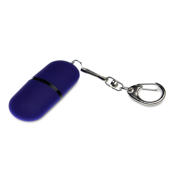 [USB 3.0- флешка «Goutte Soft-touch» на 256 Гб каплевидной формы]