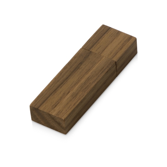 [USB-флешка на 16 Гб «Woody» с магнитным колпачком]