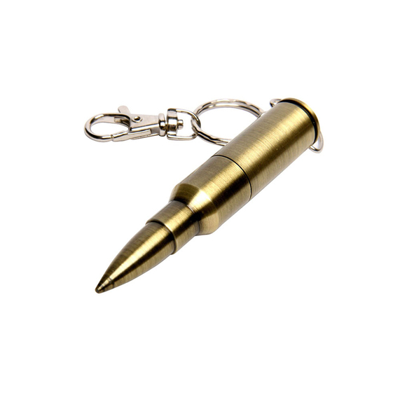 [USB 3.0- флешка на 128 Гб в виде патрона от АК-47]