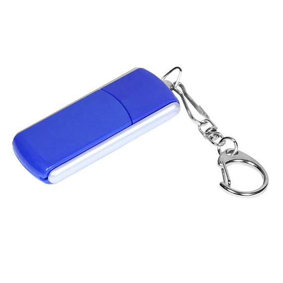 [USB 3.0- флешка промо на 32 Гб с прямоугольной формы с выдвижным механизмом]