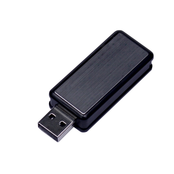 [USB 2.0- флешка промо на 8 Гб прямоугольной формы, выдвижной механизм]