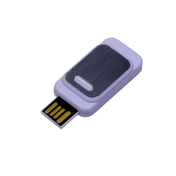 [USB 2.0- флешка промо на 8 Гб прямоугольной формы, выдвижной механизм]