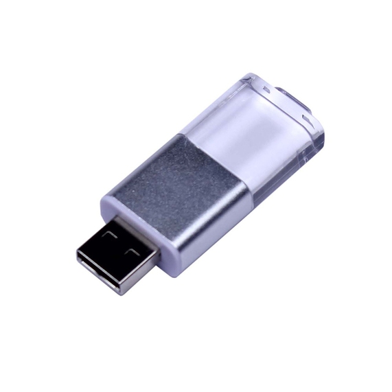 [USB 2.0- флешка промо на 32 Гб прямоугольной формы, выдвижной механизм]