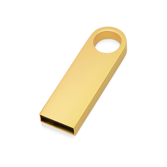 [USB 2.0- флешка на 16 Гб с мини чипом, компактный дизайн с круглым отверстием]