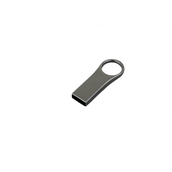 [USB 2.0- флешка на 8 Гб с мини чипом, компактный дизайн с большим круглым отверстием]