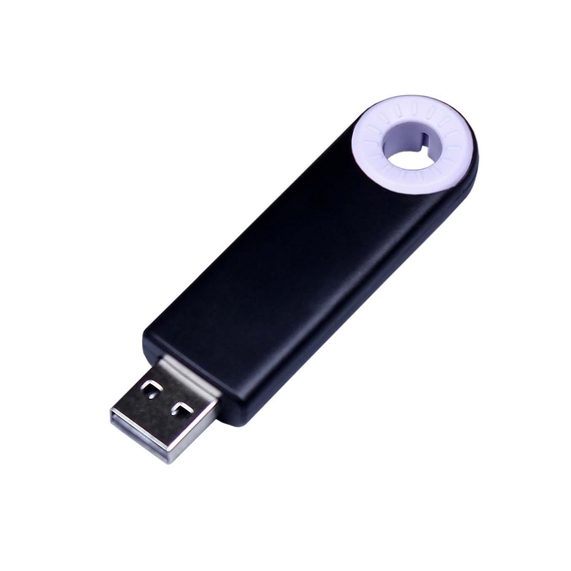 [USB 2.0- флешка промо на 8 Гб прямоугольной формы, выдвижной механизм]