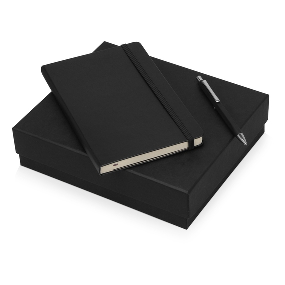 [Подарочный набор Moleskine Hemingway с блокнотом А5 и ручкой]