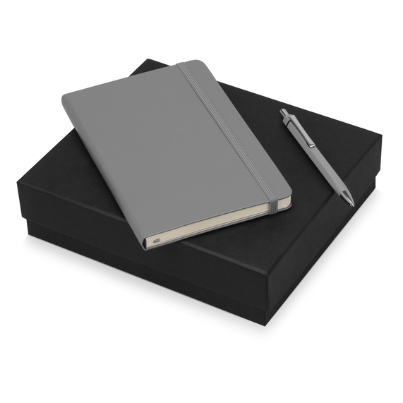 [Подарочный набор Moleskine Hemingway с блокнотом А5 и ручкой]