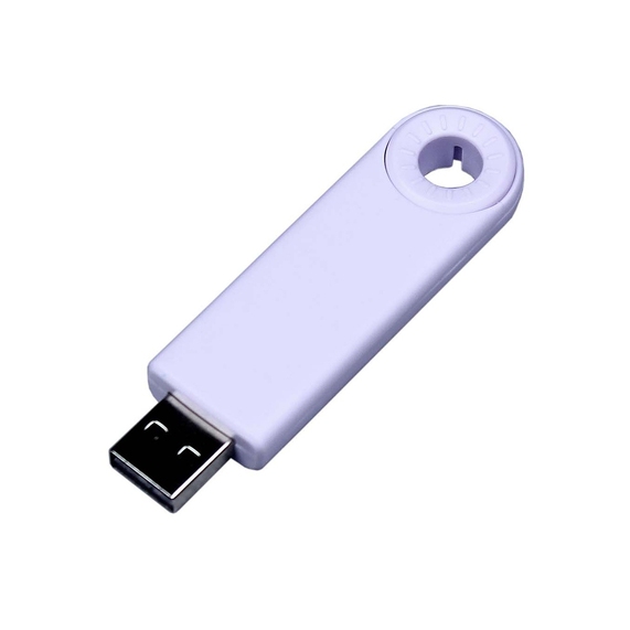 [USB 2.0- флешка промо на 16 Гб прямоугольной формы, выдвижной механизм]