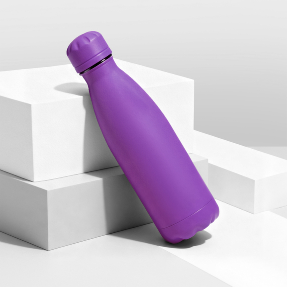 [Вакуумная термобутылка "Vacuum bottle C1", soft touch, 500 мл]