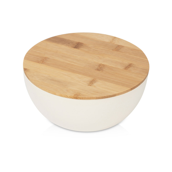 [Салатник из натуральных волокон с бамбуковой крышкой «Bowl»]