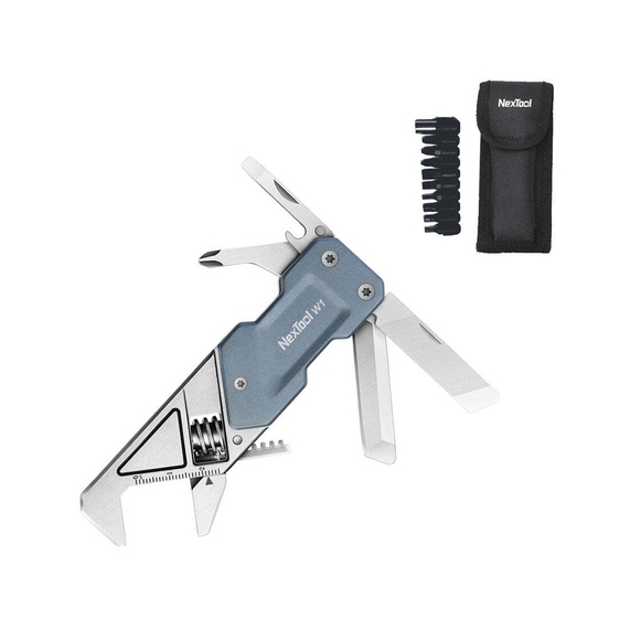 [Мультитул-ключ Nextool Light Wrench W1 с набором бит]