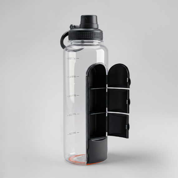 [Спортивная бутылка для воды «Electrolyte», 1200 мл, тритан]