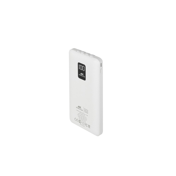 [Внешний аккумулятор с дисплеем и встроенными кабелями VA2210, 10000 mAh]
