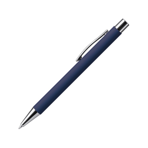 [Ручка металлическая шариковая soft-touch DOVER]