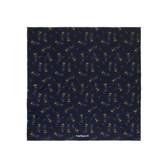 [Шелковый платок Victoire Navy]