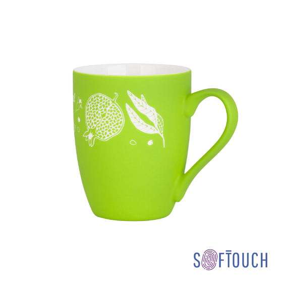 [Кружка "Trend" с гравировкой по окружности,  покрытие soft touch]