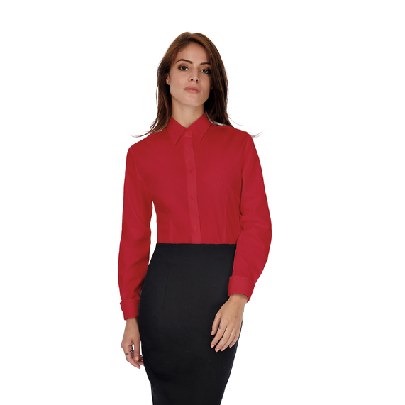 [Рубашка женская с длинным рукавом Heritage LSL/women]