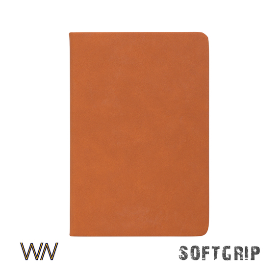 [Ежедневник недатированный "Флоренция", А5, покрытие soft grip]