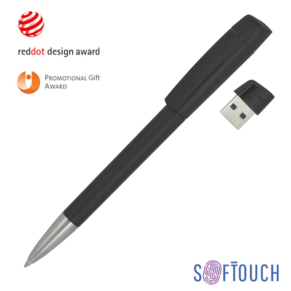 [Ручка с флеш-картой USB 16GB «TURNUSsoftgrip M»]