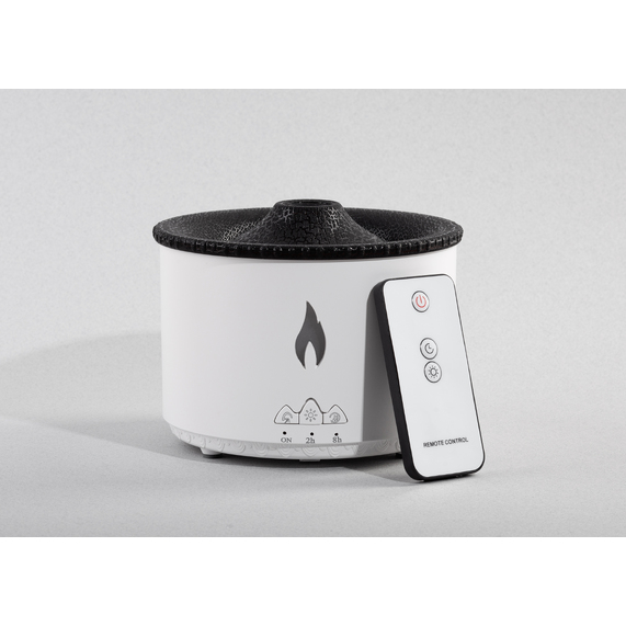 [Увлажнитель воздуха "Smart Volcano"с пультом ДУ,  функцией ароматерапии и интерьерной подсветкой]